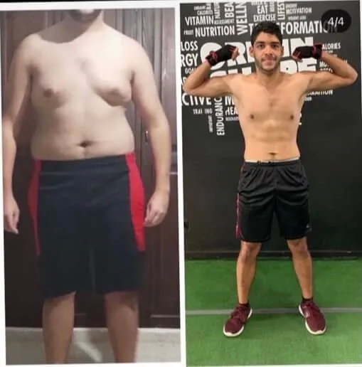 Transformación antes y después de cliente Origin Shape 1