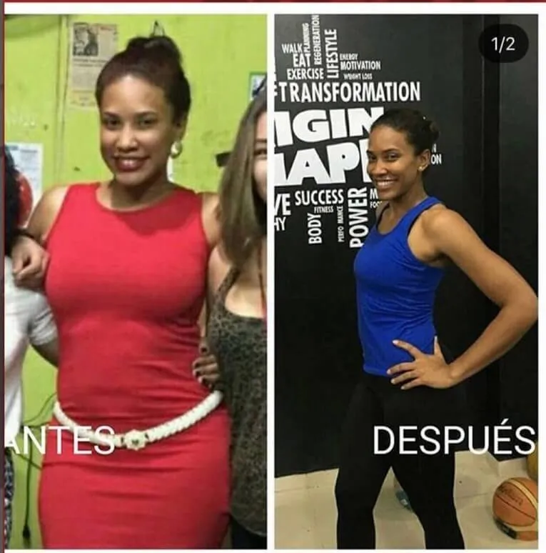 Transformación antes y después de cliente Origin Shape 4