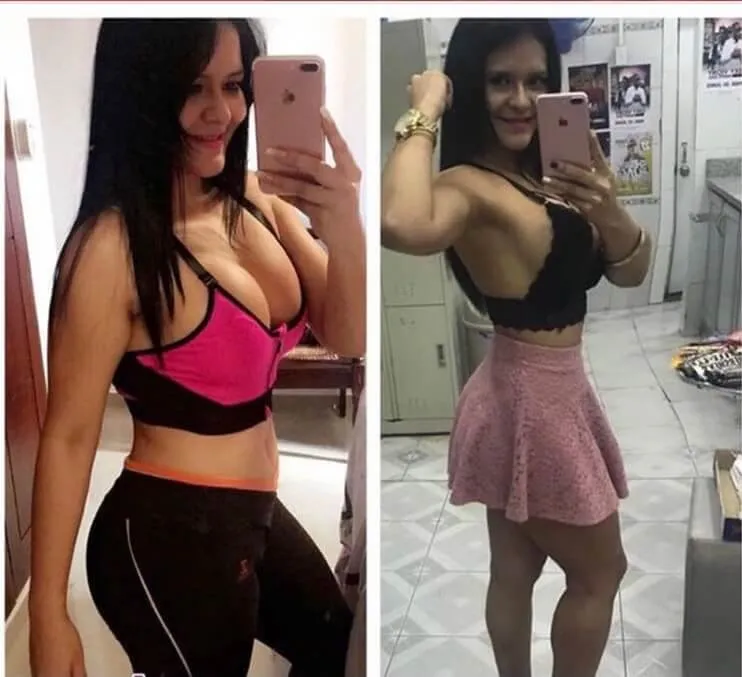 Transformación antes y después de cliente Origin Shape 12