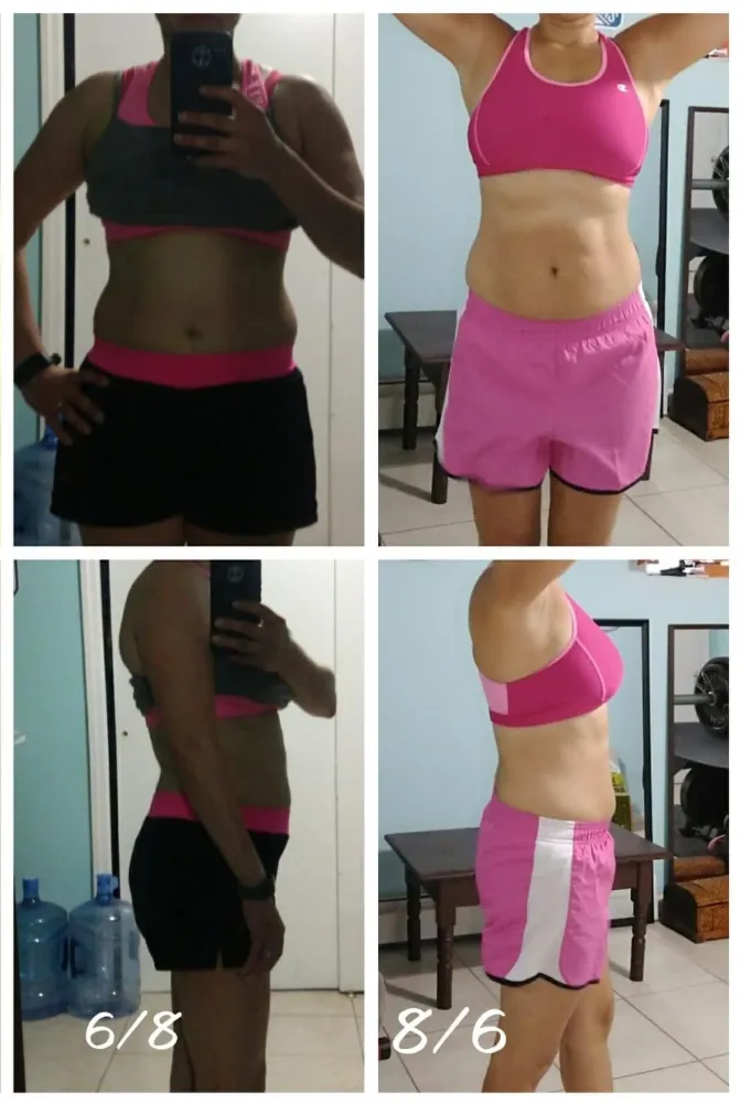 Transformación antes y después de cliente Origin Shape 20
