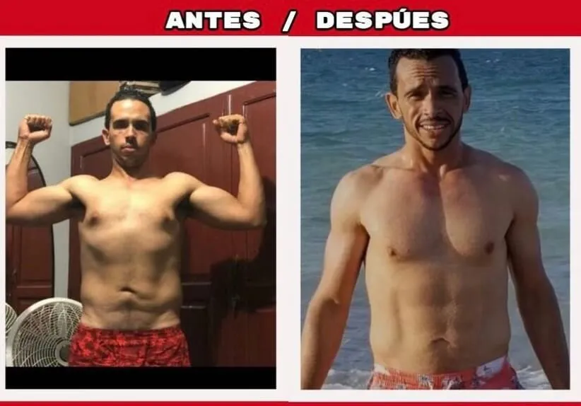 Transformación antes y después de cliente Origin Shape 21