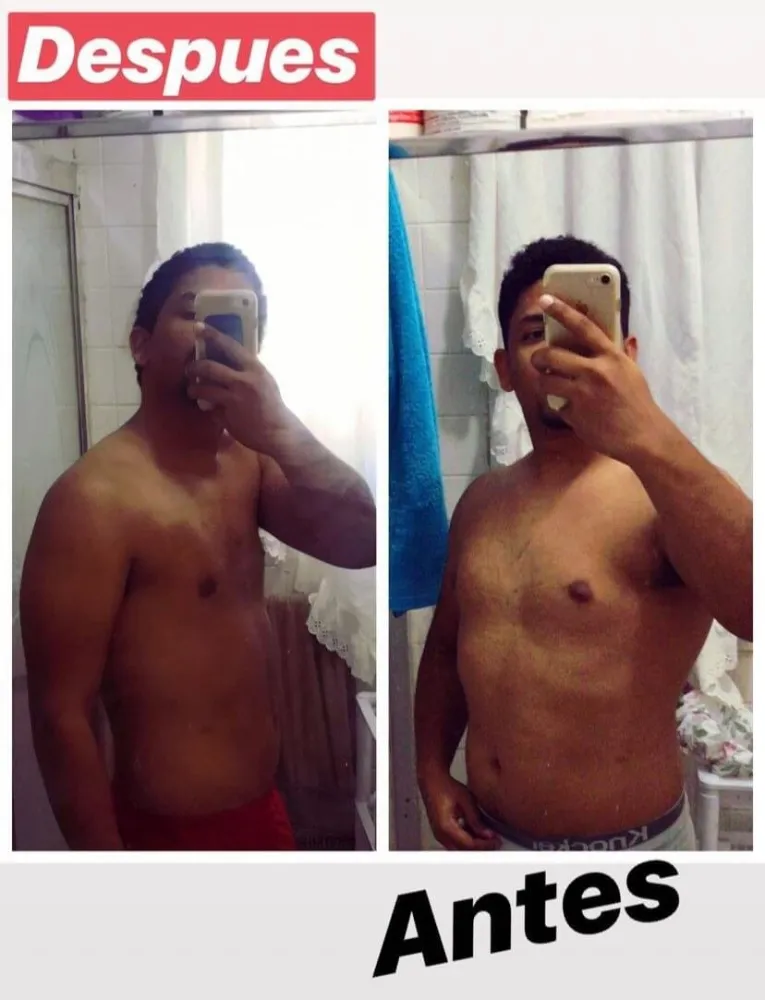 Transformación antes y después de cliente Origin Shape 24