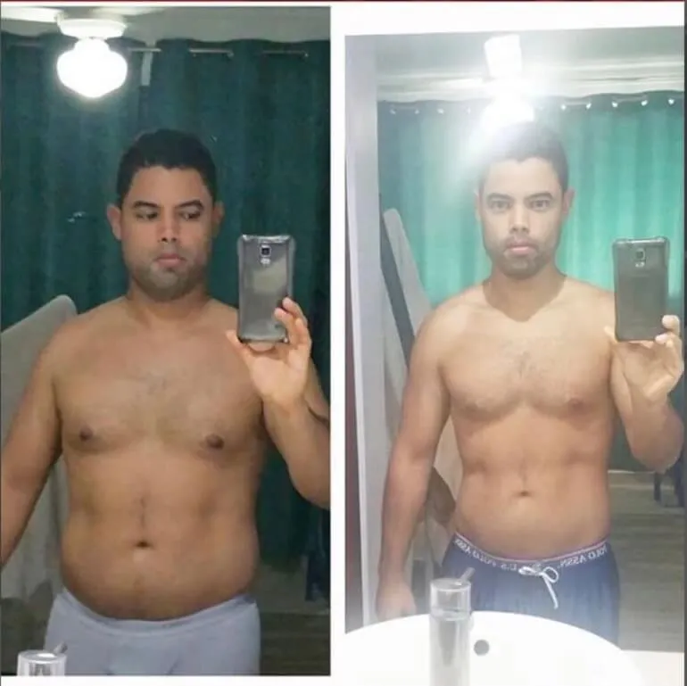 Transformación antes y después de cliente Origin Shape 30