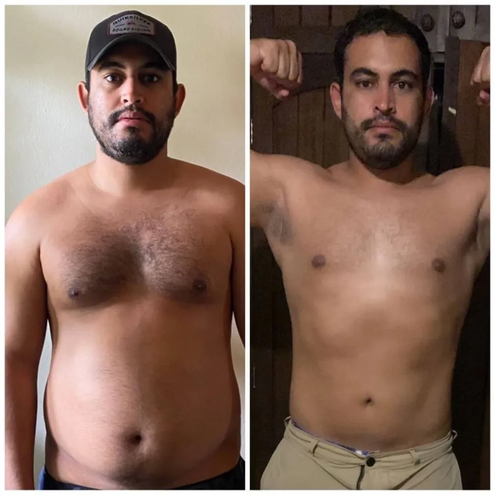 Transformación antes y después de cliente Origin Shape 37
